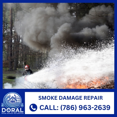 smoke and soot damage repair