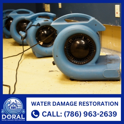 water extraction & restoration